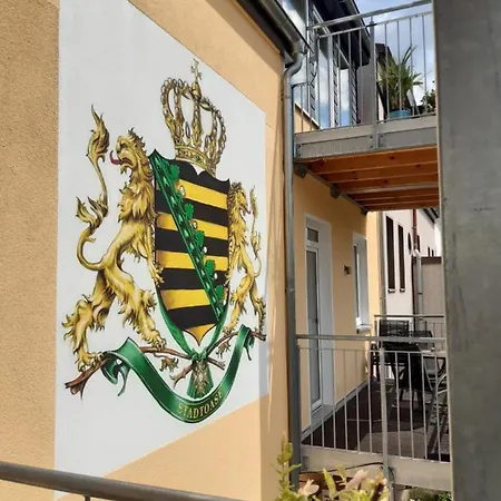 아파트 Stadtoase - Adults Only - Moderne Mit Balkon Nahe Chemnitz *