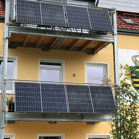 아파트 Stadtoase - Adults Only - Moderne Mit Balkon Nahe Chemnitz