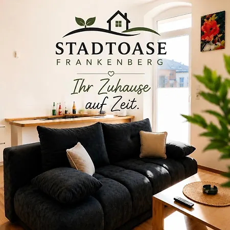 Stadtoase: Spacious With Balcony For Contractors Frankenberg